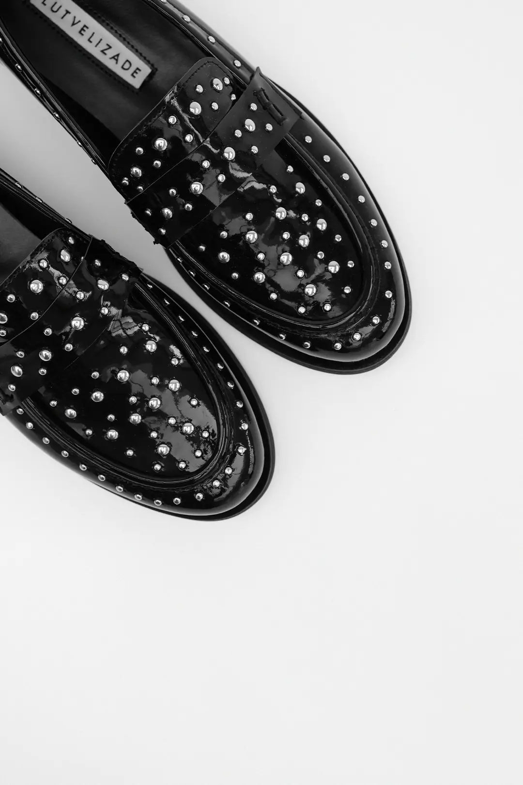 Loafer 2402 - Zımba Detaylı Klasik Kadın Babet