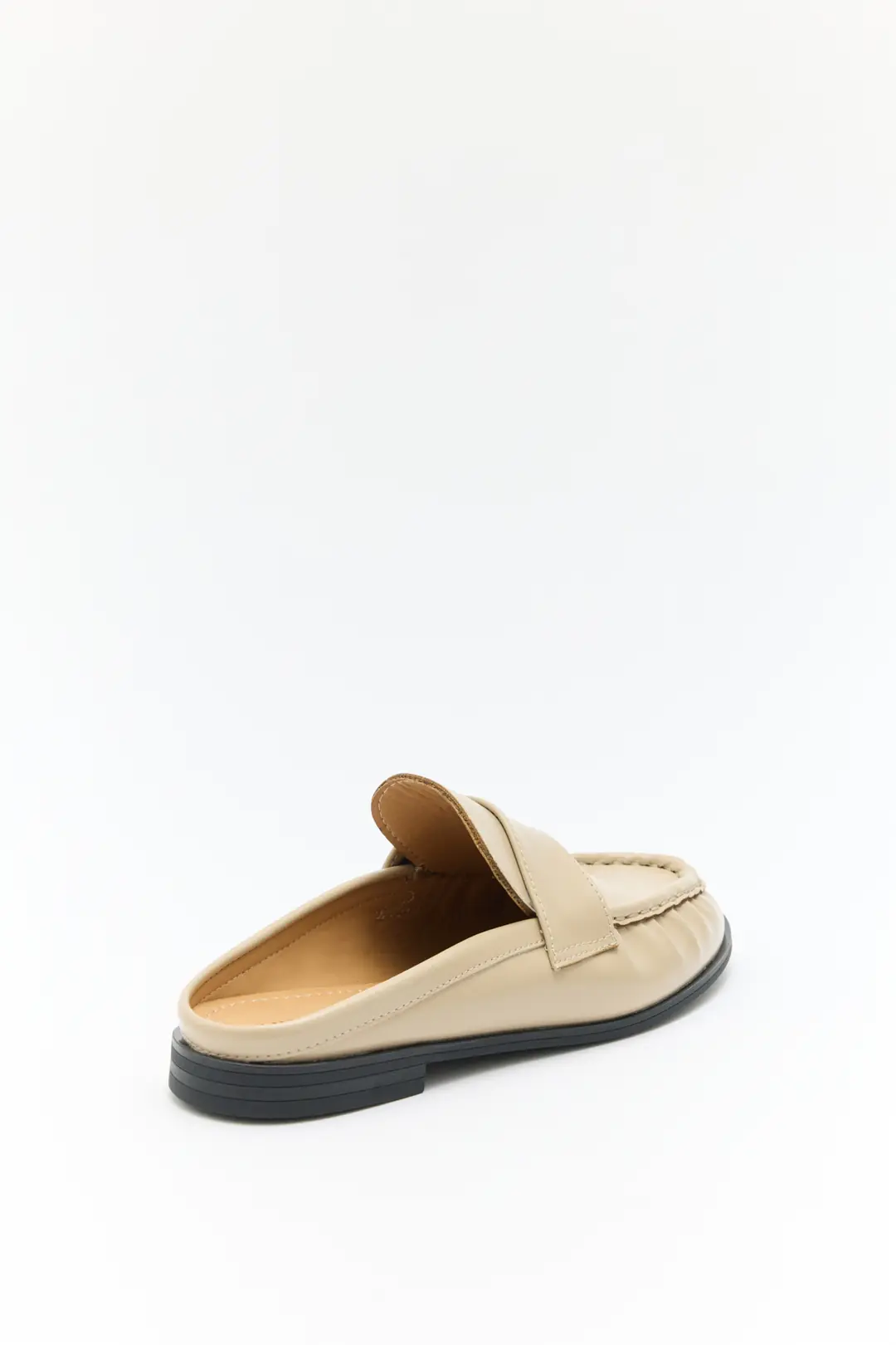 Loafer 2601 - Arkası Açık Büzgülü Kadın Loafer
