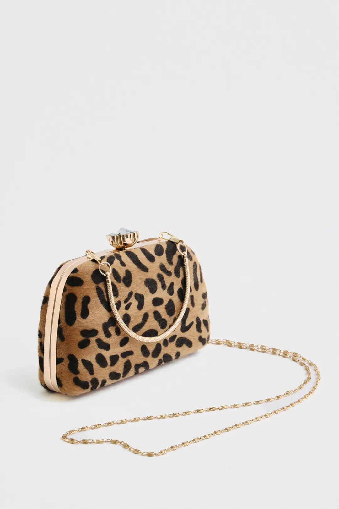 Çanta 2433 - Suni Kürk Clutch Kadın Çanta