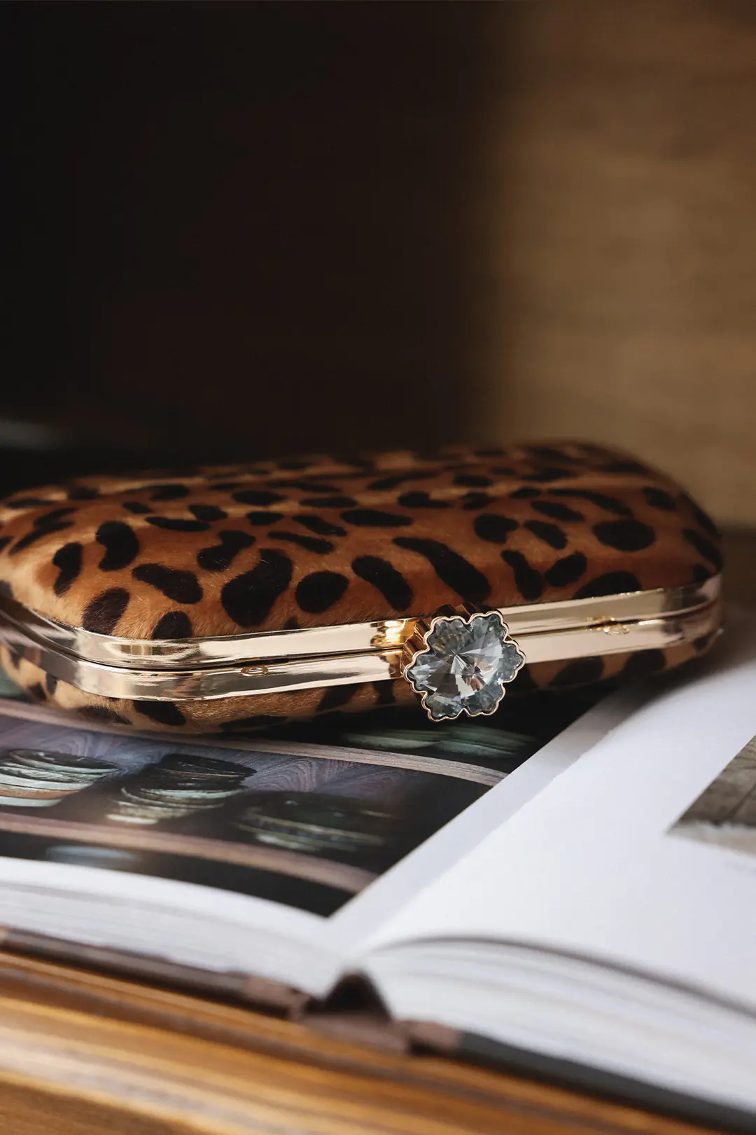 Çanta 2433 - Suni Kürk Clutch Kadın Çanta