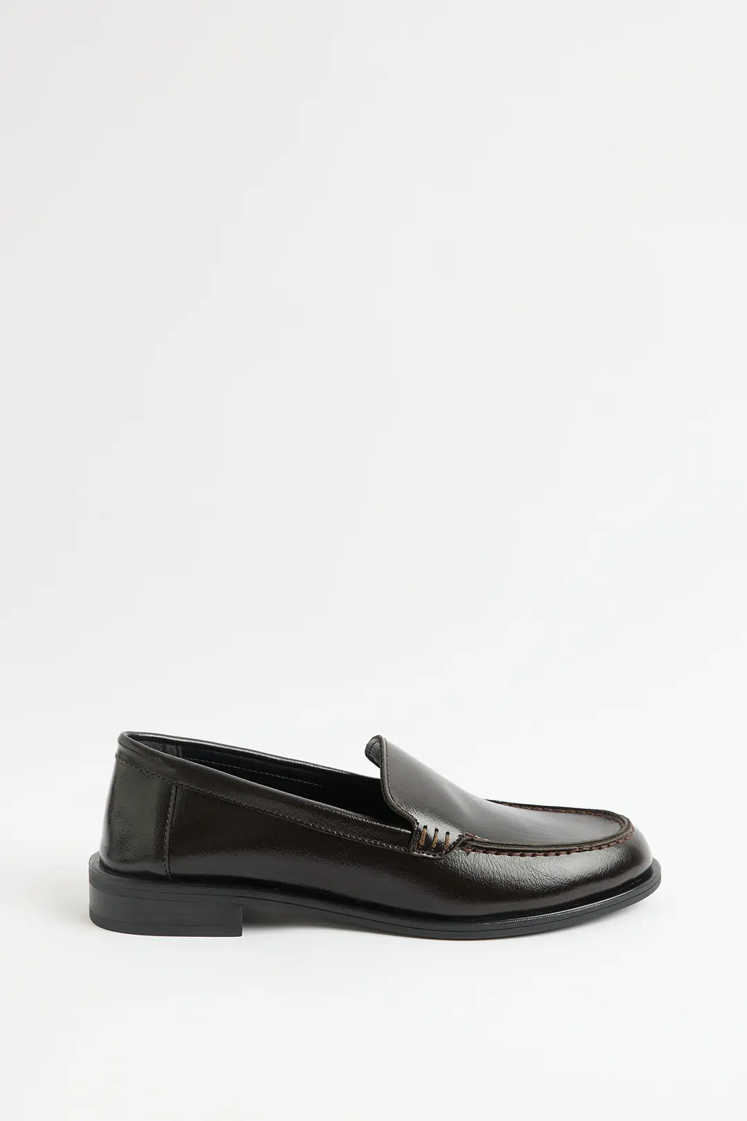 Loafer 2602 - Klasik Deri Görünümlü Kadın Loafer