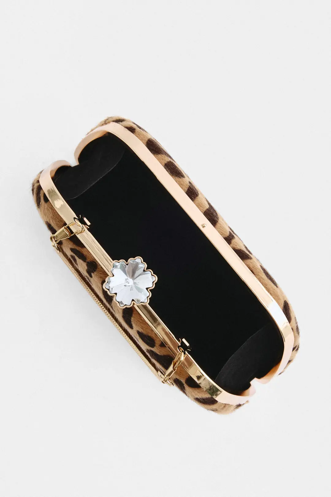 Çanta 2433 - Suni Kürk Clutch Kadın Çanta