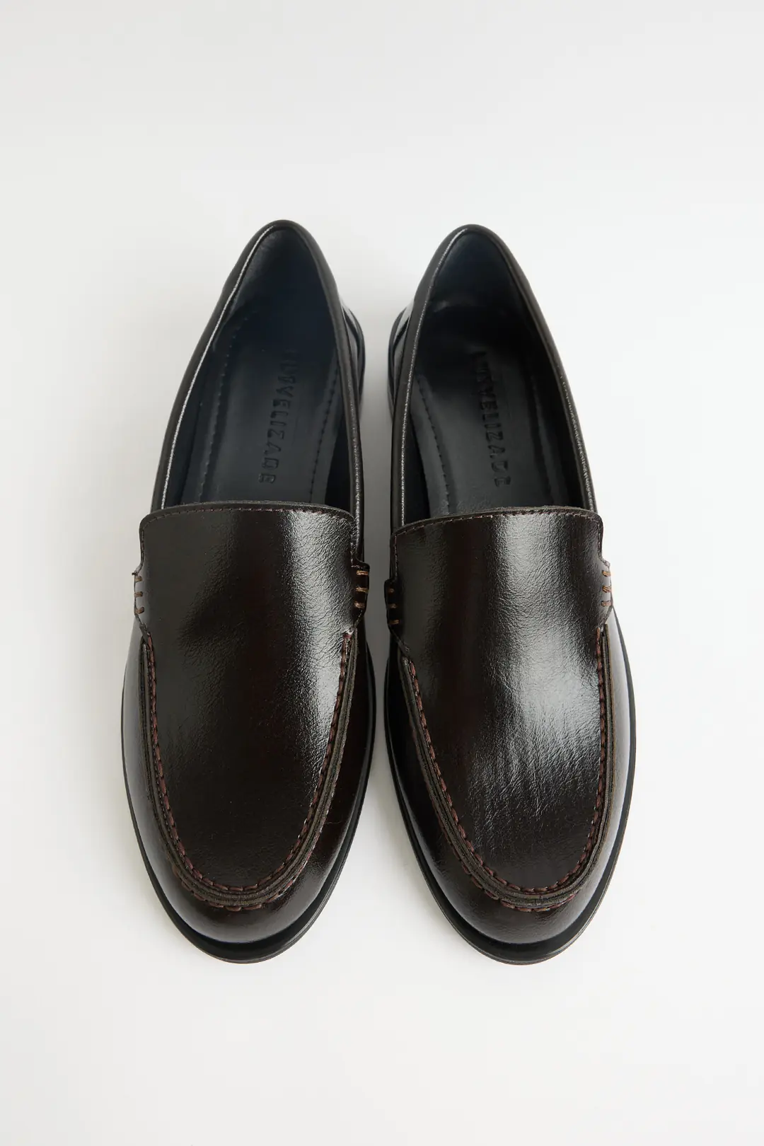 Loafer 2602 - Klasik Deri Görünümlü Kadın Loafer