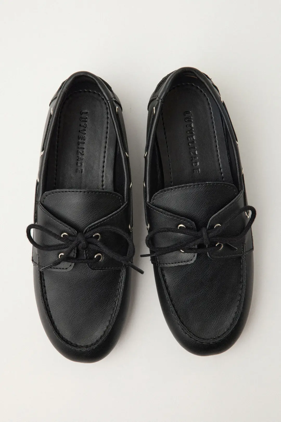 Loafer 2501 - Fiyonk Detaylı Loafer Kadın Babet