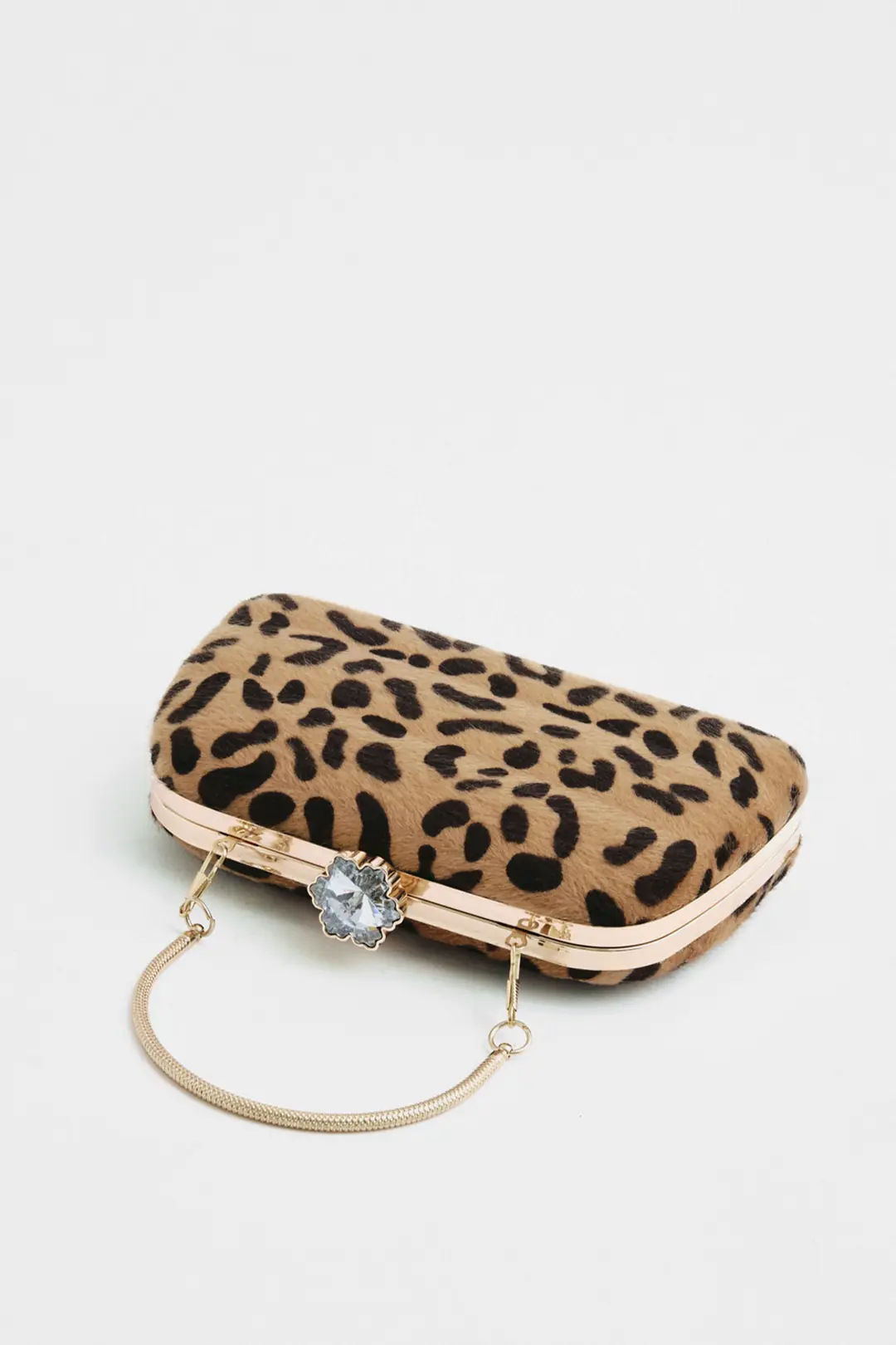 Çanta 2433 - Suni Kürk Clutch Kadın Çanta