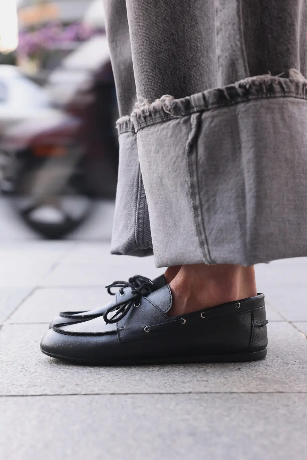 Loafer 2501 - Fiyonk Detaylı Loafer Kadın Babet