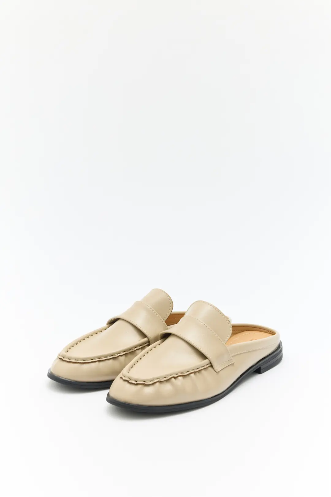 Loafer 2601 - Arkası Açık Büzgülü Kadın Loafer